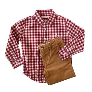 Hope & Henry Boys' Christmas Outfit Size XS/4